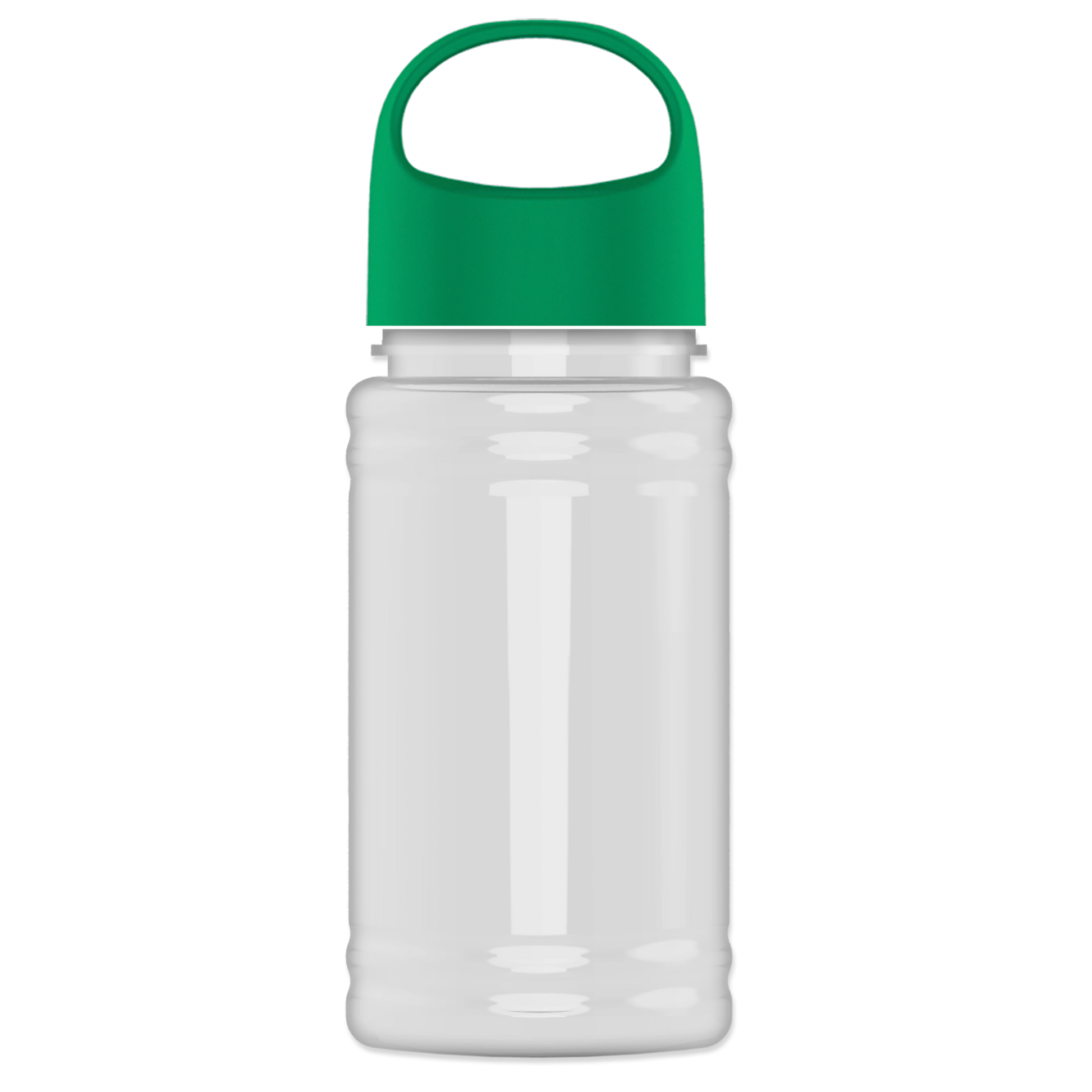 Mini RPET Bottle with Oval Crest Lid - 16 oz.