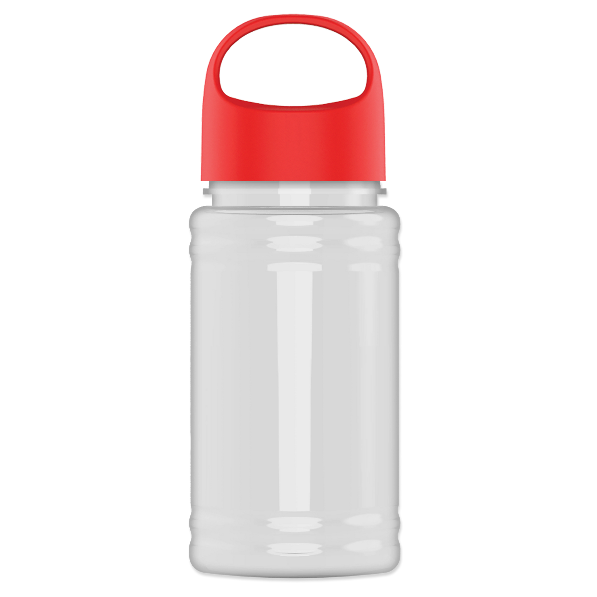 Mini RPET Bottle with Oval Crest Lid - 16 oz.