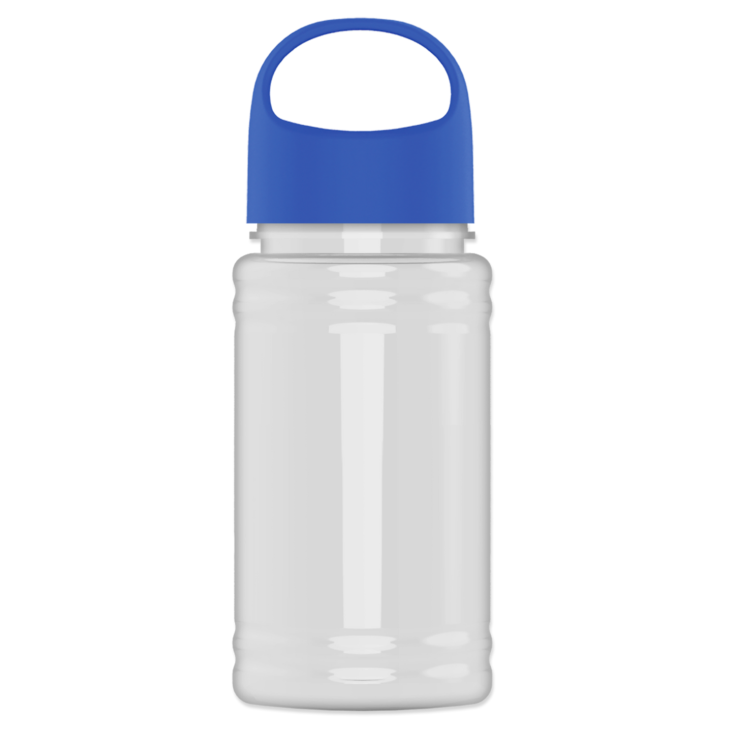 Mini RPET Bottle with Oval Crest Lid - 16 oz.