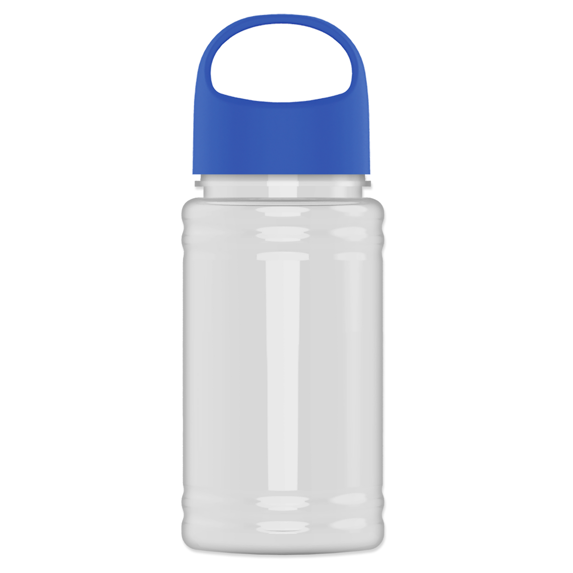 Mini RPET Bottle with Oval Crest Lid - 16 oz.