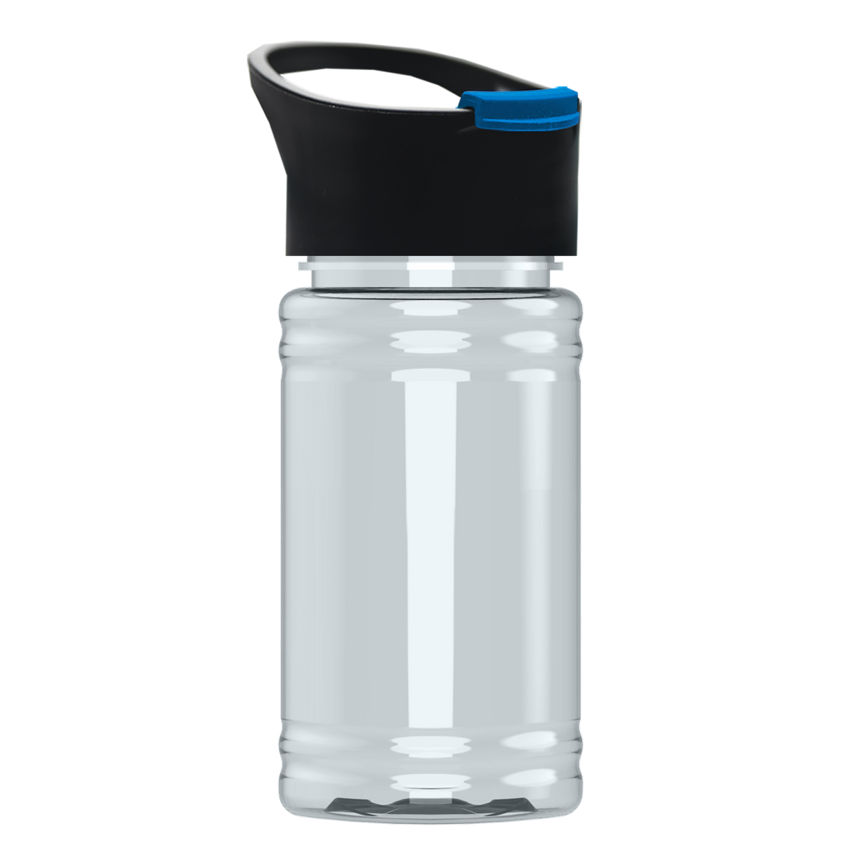 Custom logo Mini RPET Bottle with Pop-Up Lid - 16 oz.