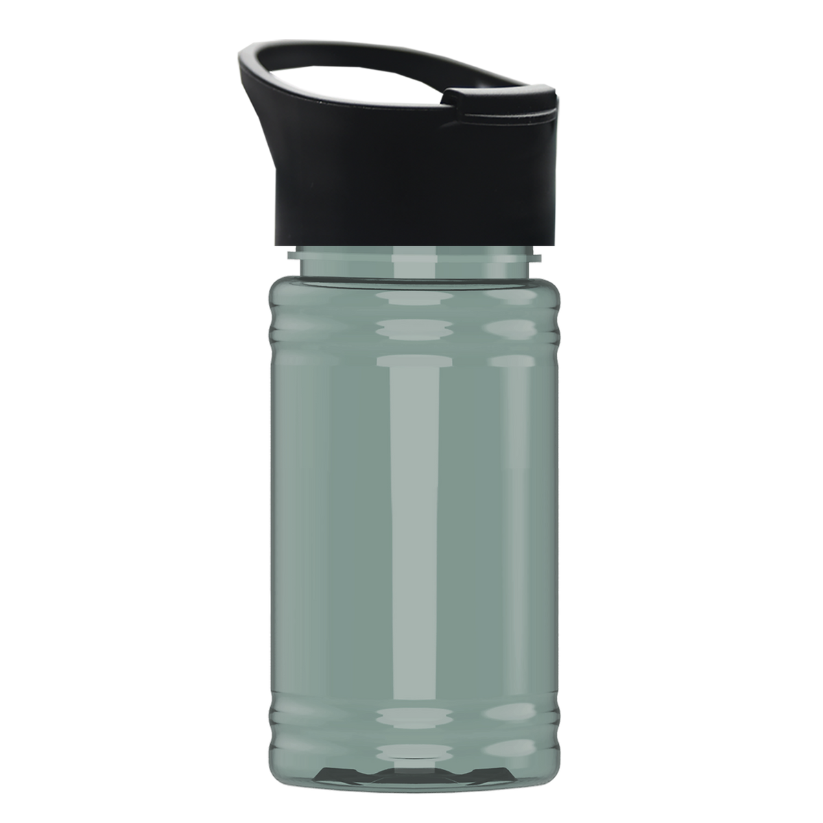 Custom logo Mini RPET Bottle with Pop-Up Lid - 16 oz.