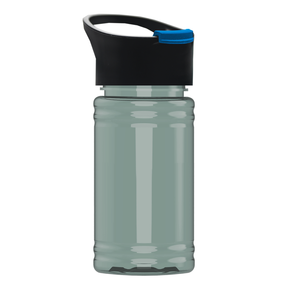 Custom logo Mini RPET Bottle with Pop-Up Lid - 16 oz.
