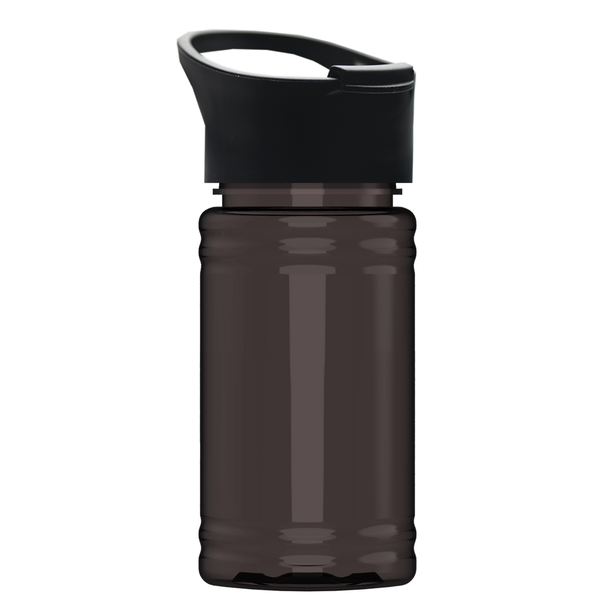 Custom logo Mini RPET Bottle with Pop-Up Lid - 16 oz.