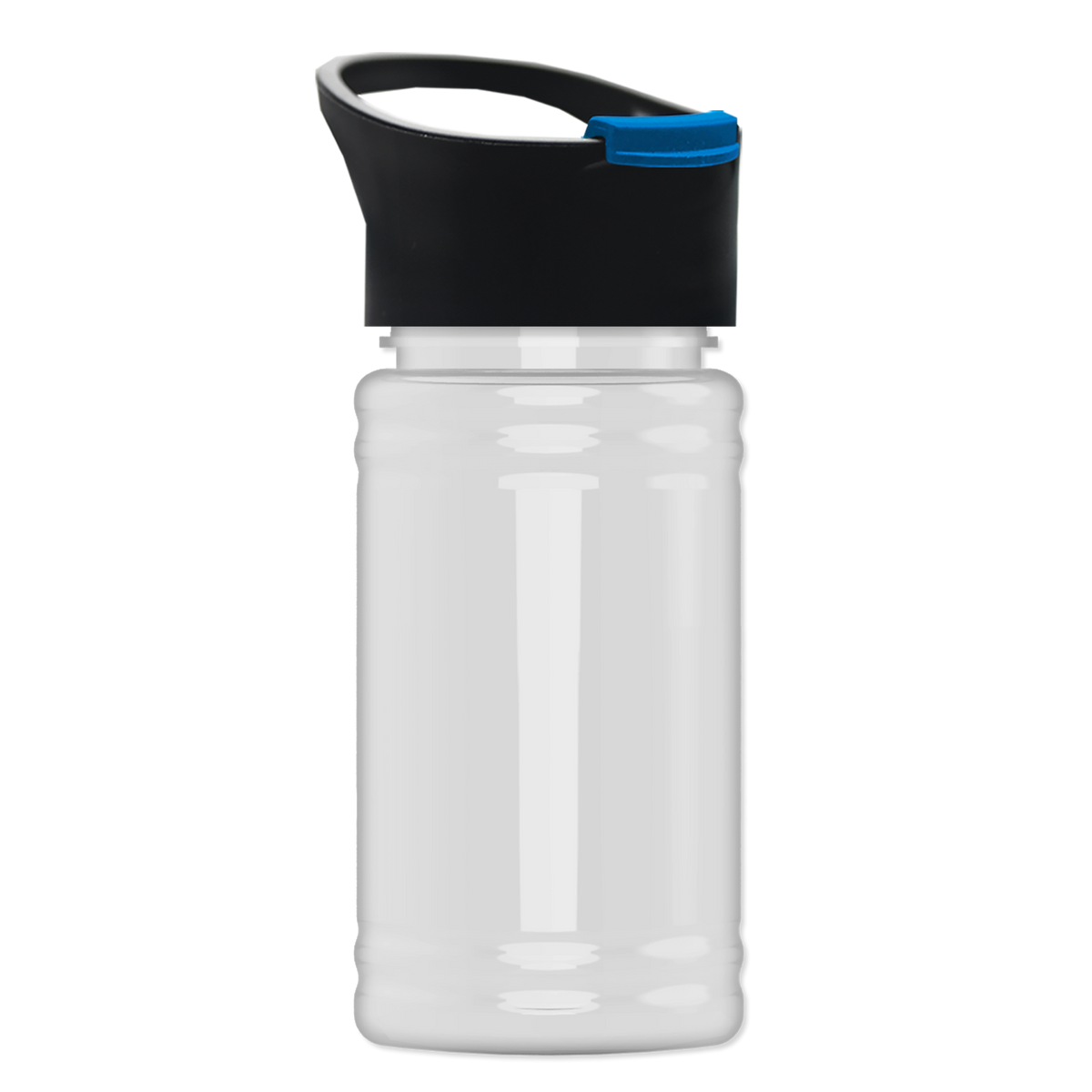 Custom logo Mini RPET Bottle with Pop-Up Lid - 16 oz.