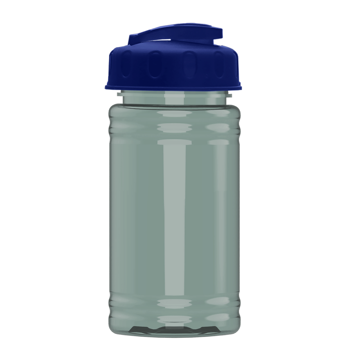 Custom logo Mini RPET Bottle with Flip-Top Lid - 16 oz.