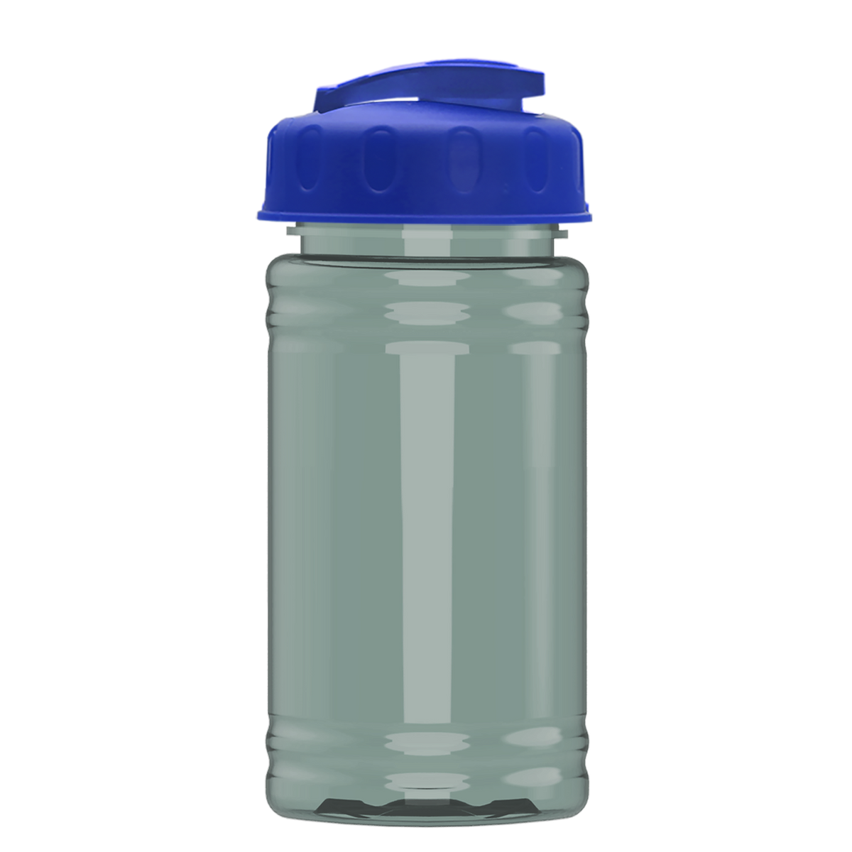 Custom logo Mini RPET Bottle with Flip-Top Lid - 16 oz.
