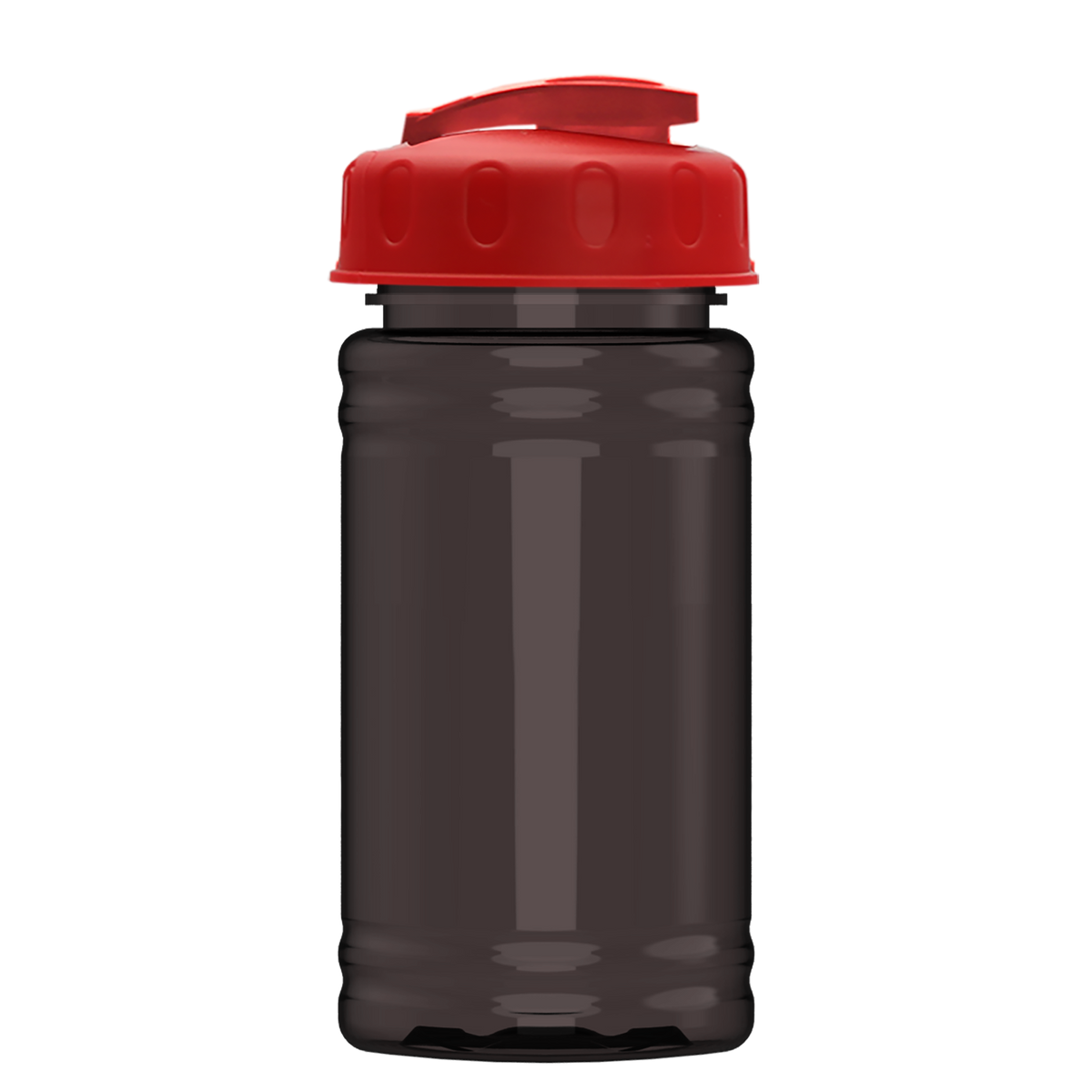 Custom logo Mini RPET Bottle with Flip-Top Lid - 16 oz.