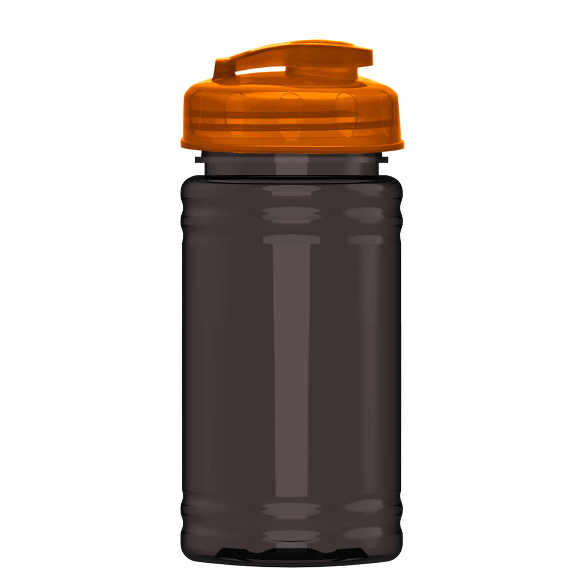 Custom logo Mini RPET Bottle with Flip-Top Lid - 16 oz.