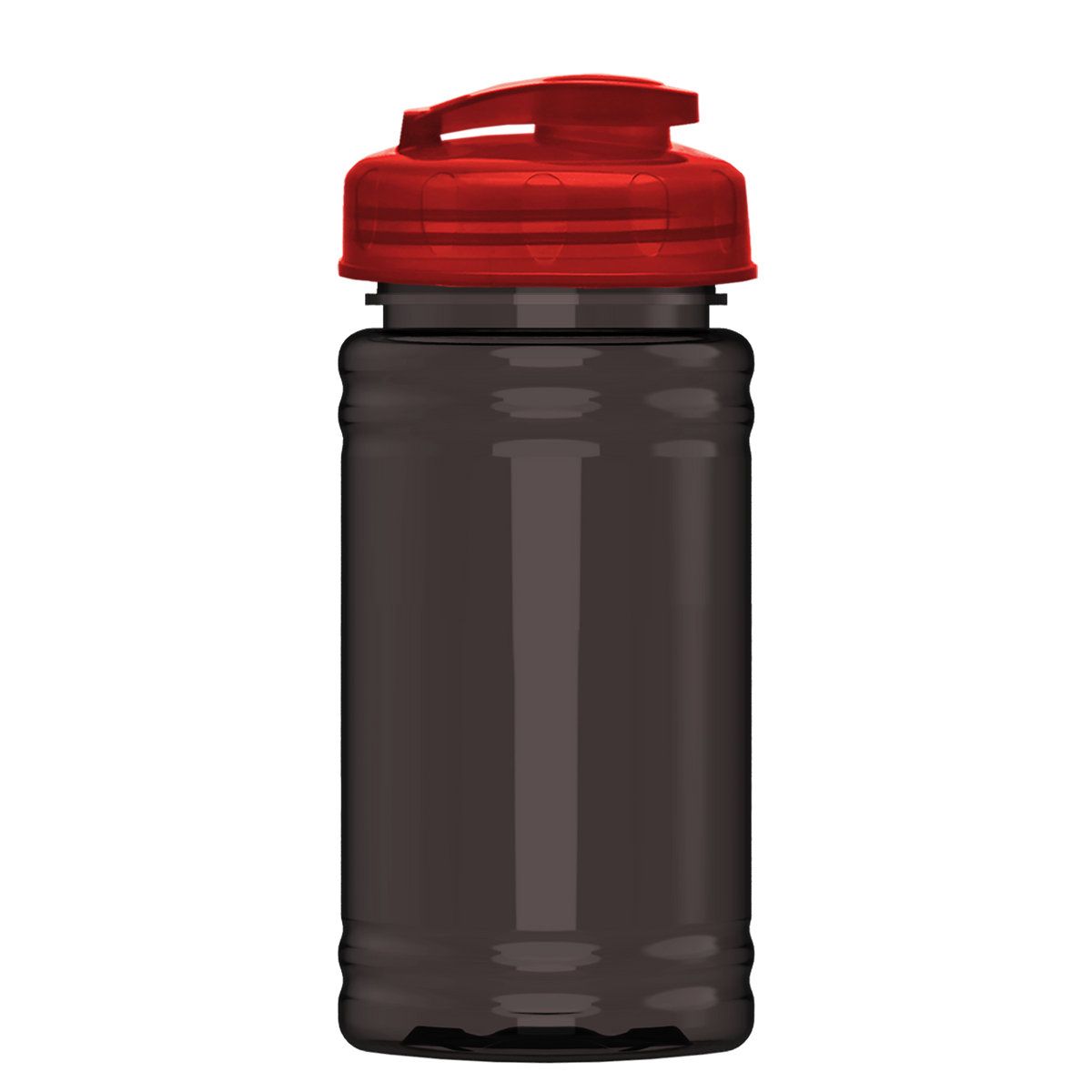 Custom logo Mini RPET Bottle with Flip-Top Lid - 16 oz.