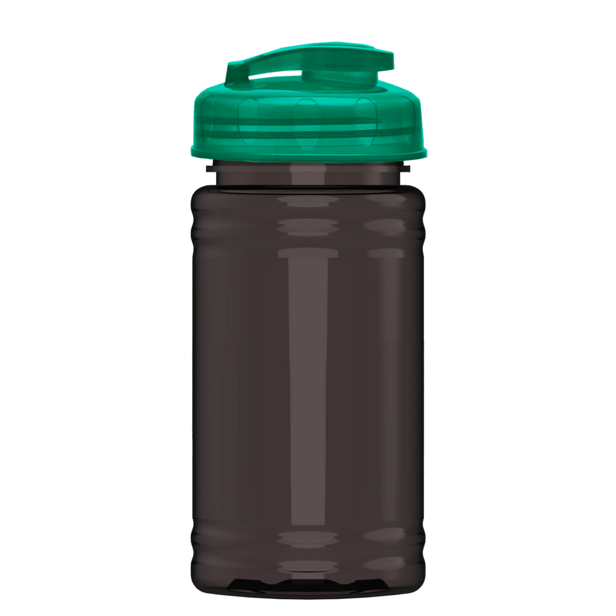 Custom logo Mini RPET Bottle with Flip-Top Lid - 16 oz.