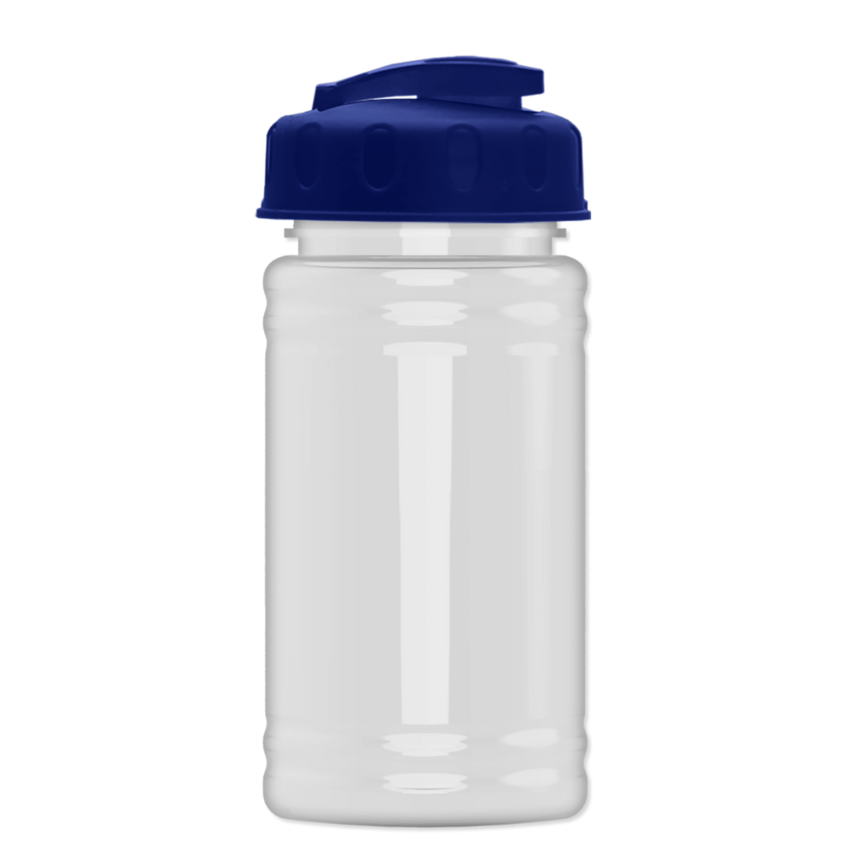 Custom logo Mini RPET Bottle with Flip-Top Lid - 16 oz.