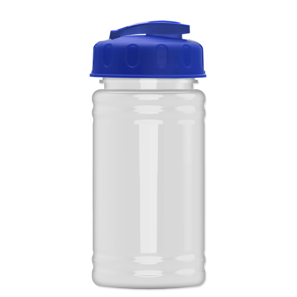 Custom logo Mini RPET Bottle with Flip-Top Lid - 16 oz.