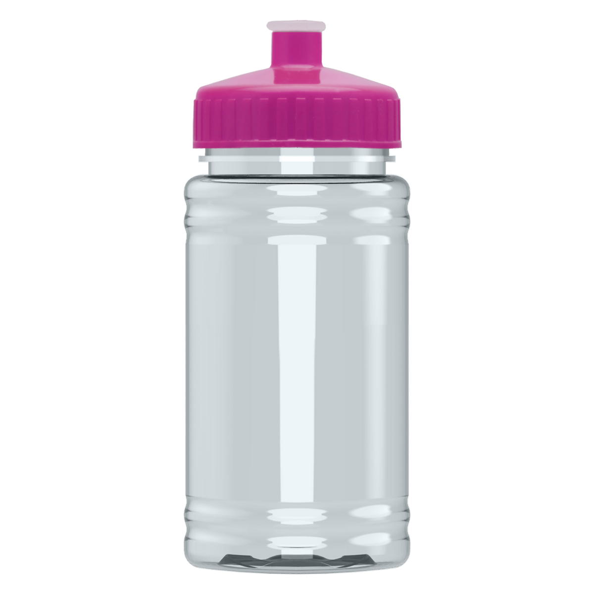 Custom logo Mini RPET Bottle with Push-Pull Lid - 16 oz.