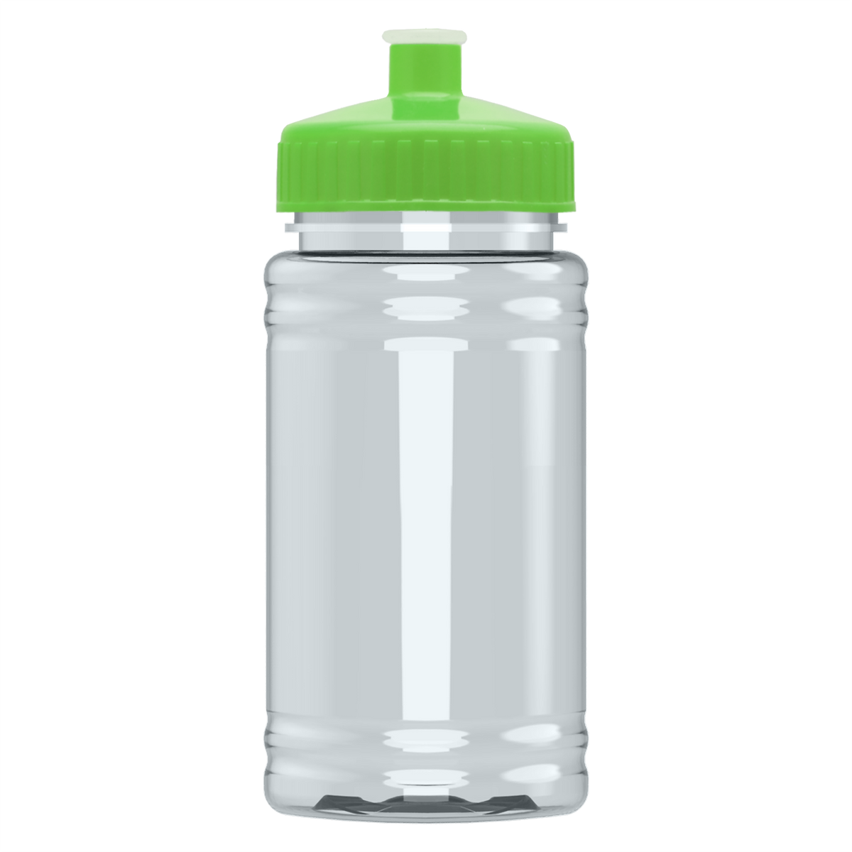 Custom logo Mini RPET Bottle with Push-Pull Lid - 16 oz.