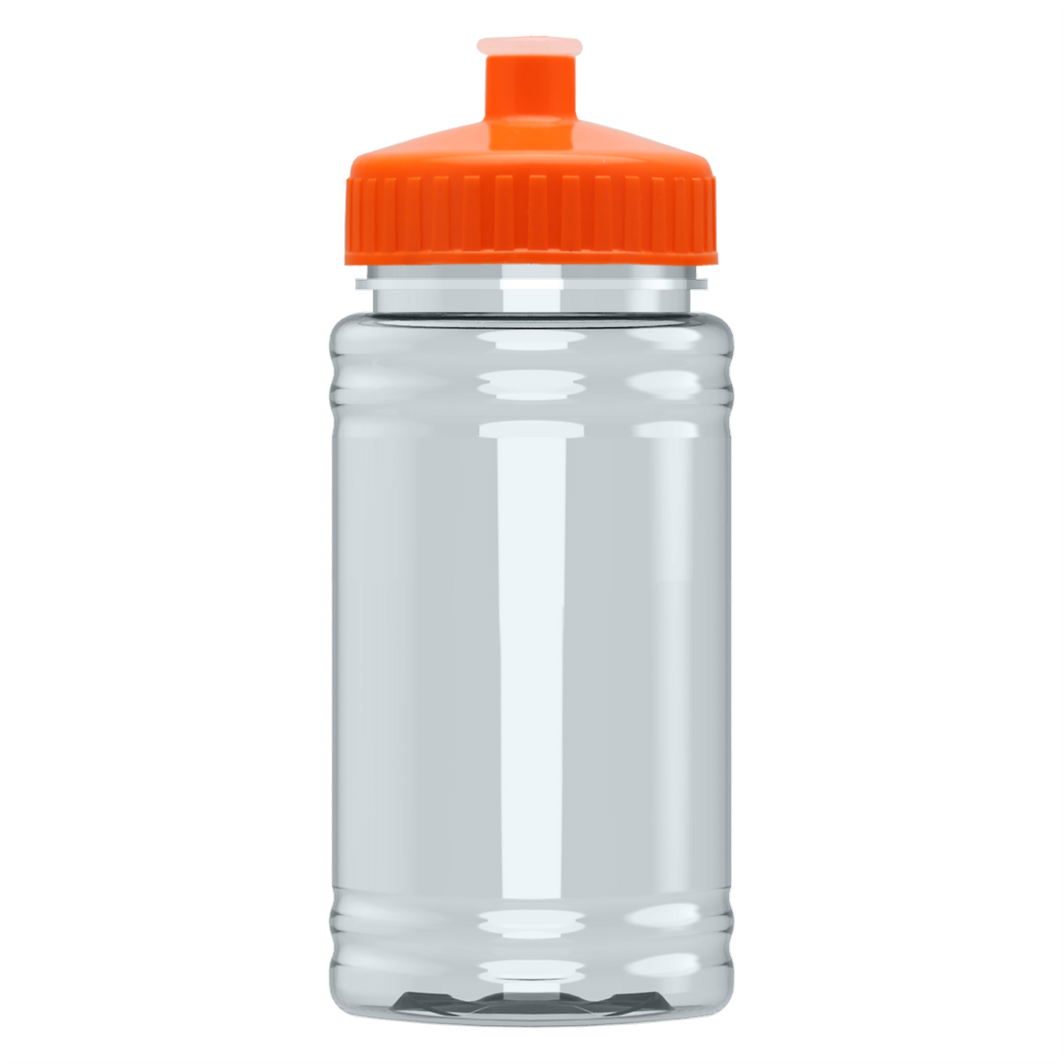 Custom logo Mini RPET Bottle with Push-Pull Lid - 16 oz.