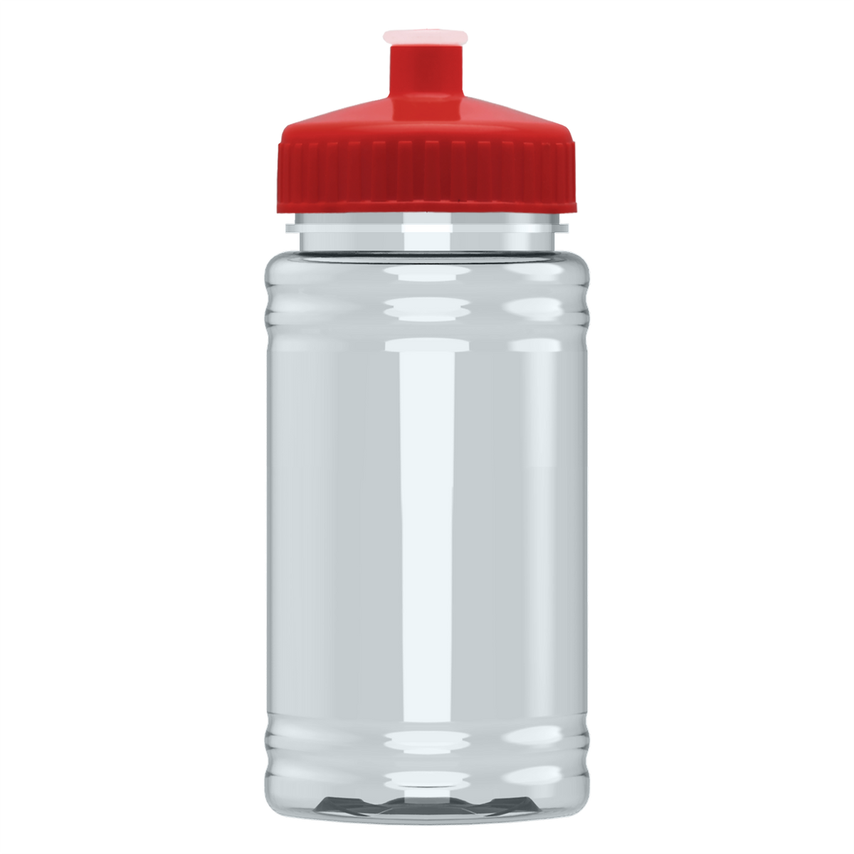 Custom logo Mini RPET Bottle with Push-Pull Lid - 16 oz.