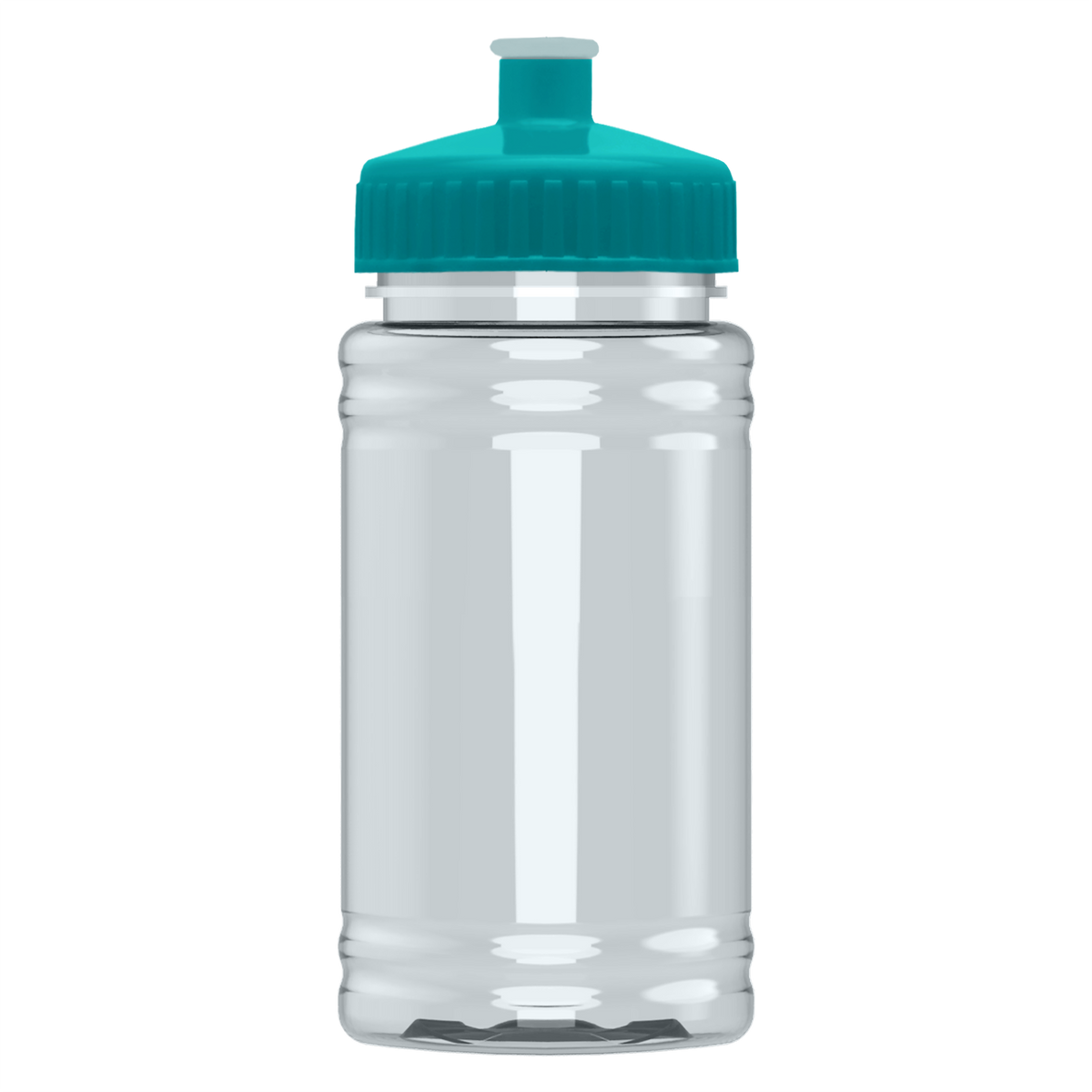 Custom logo Mini RPET Bottle with Push-Pull Lid - 16 oz.