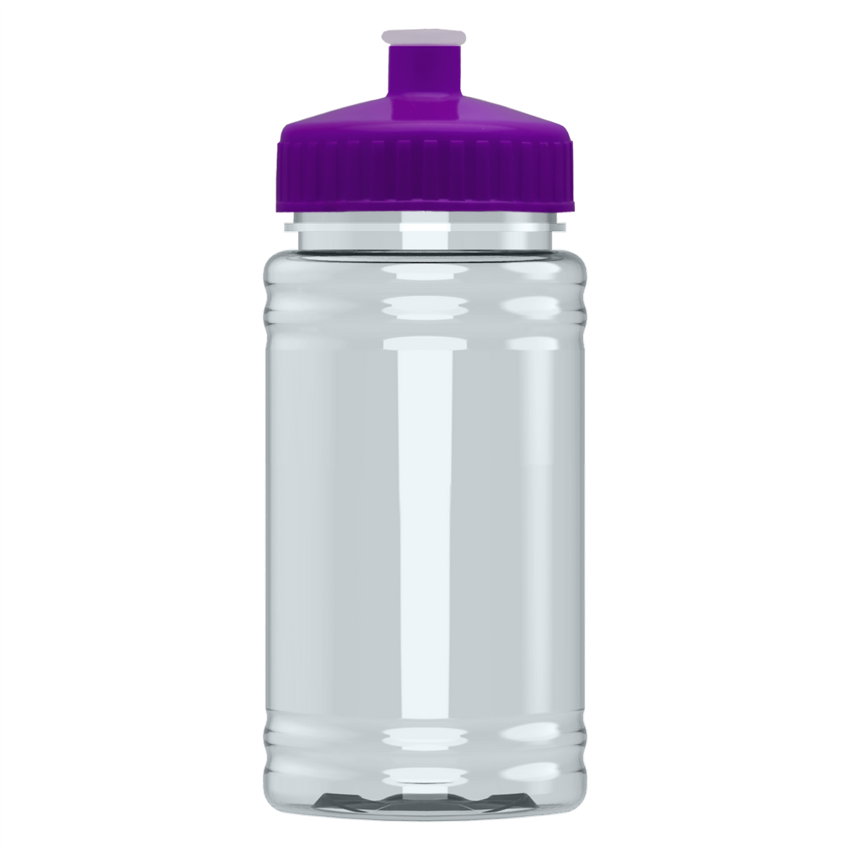 Custom logo Mini RPET Bottle with Push-Pull Lid - 16 oz.