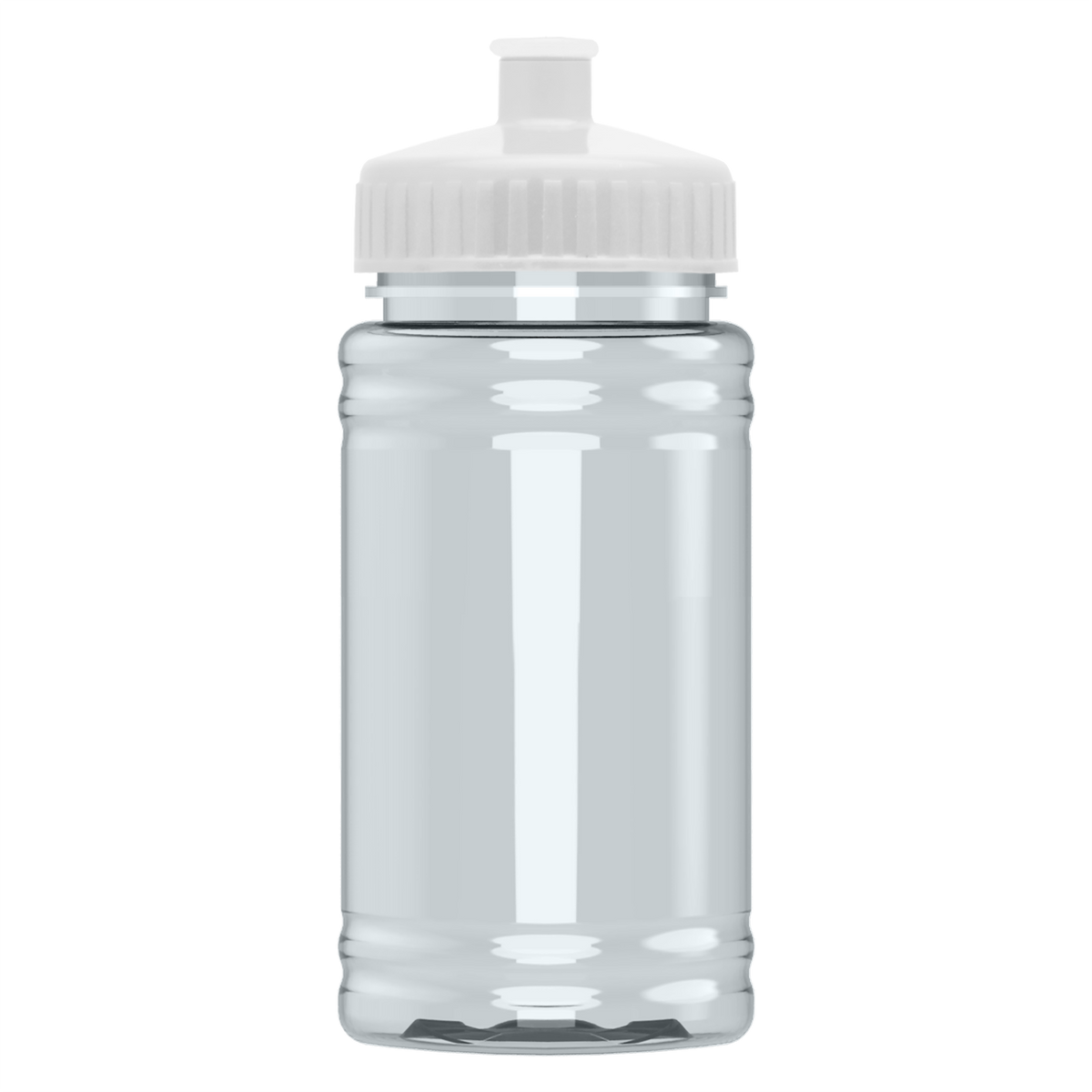 Custom logo Mini RPET Bottle with Push-Pull Lid - 16 oz.