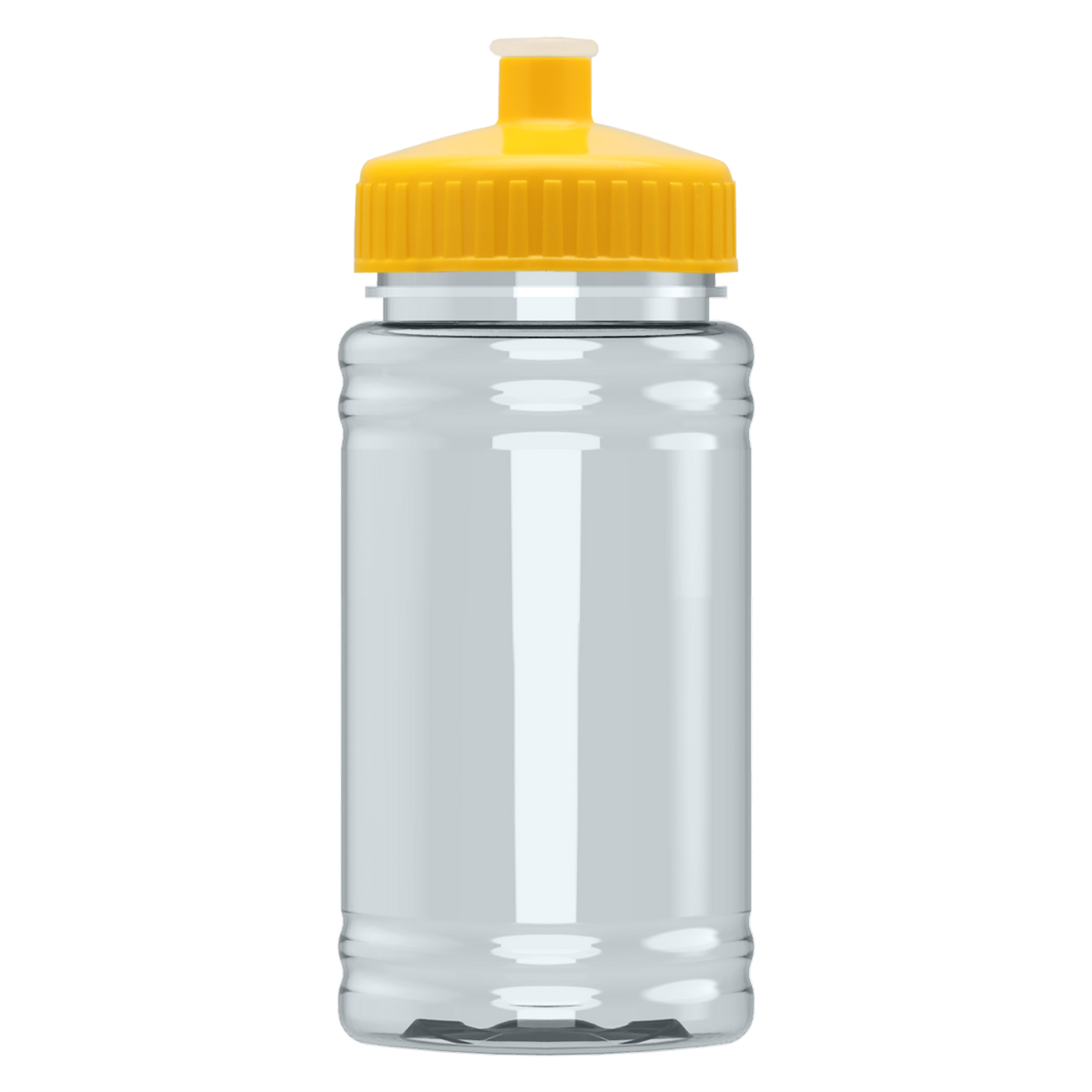 Custom logo Mini RPET Bottle with Push-Pull Lid - 16 oz.