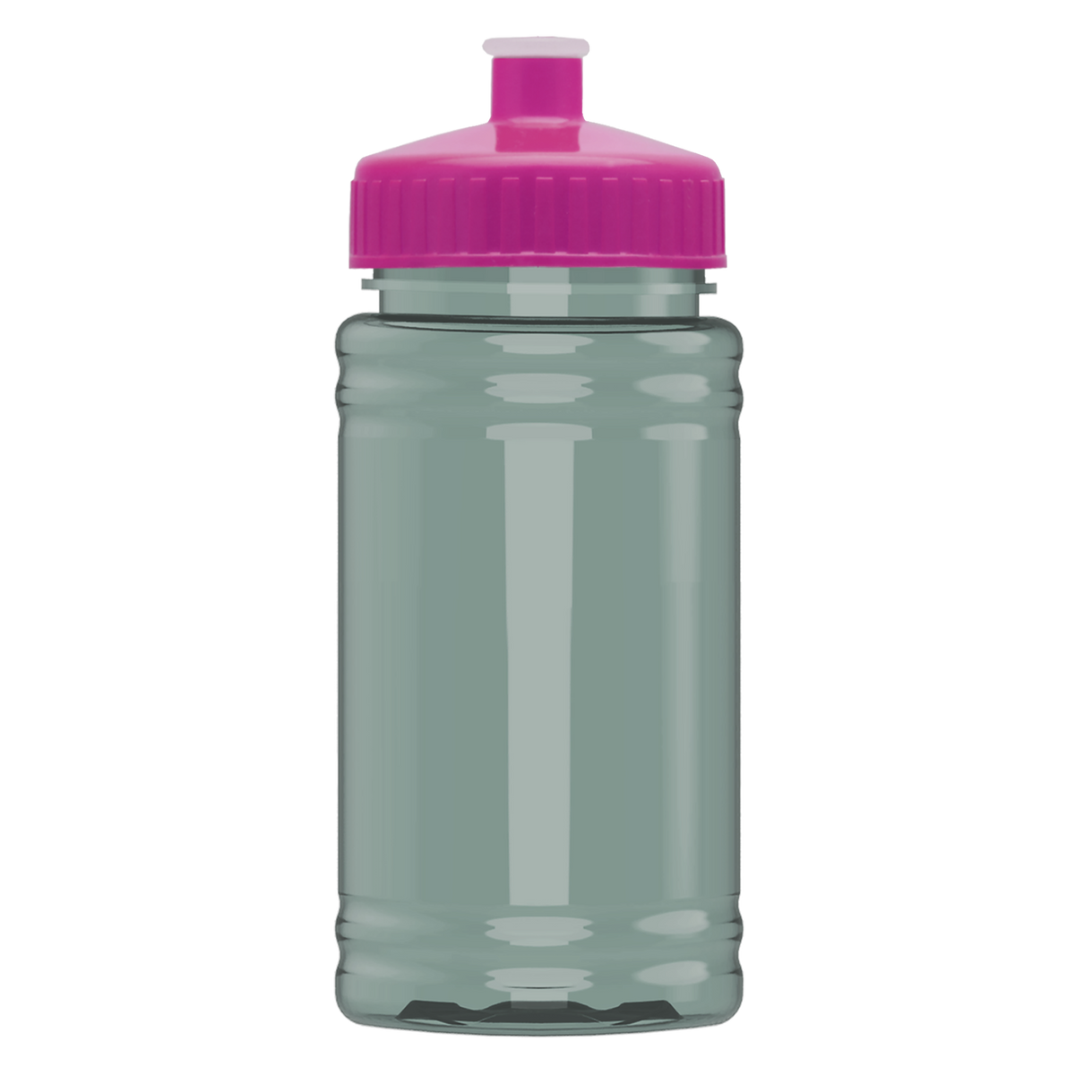 Custom logo Mini RPET Bottle with Push-Pull Lid - 16 oz.