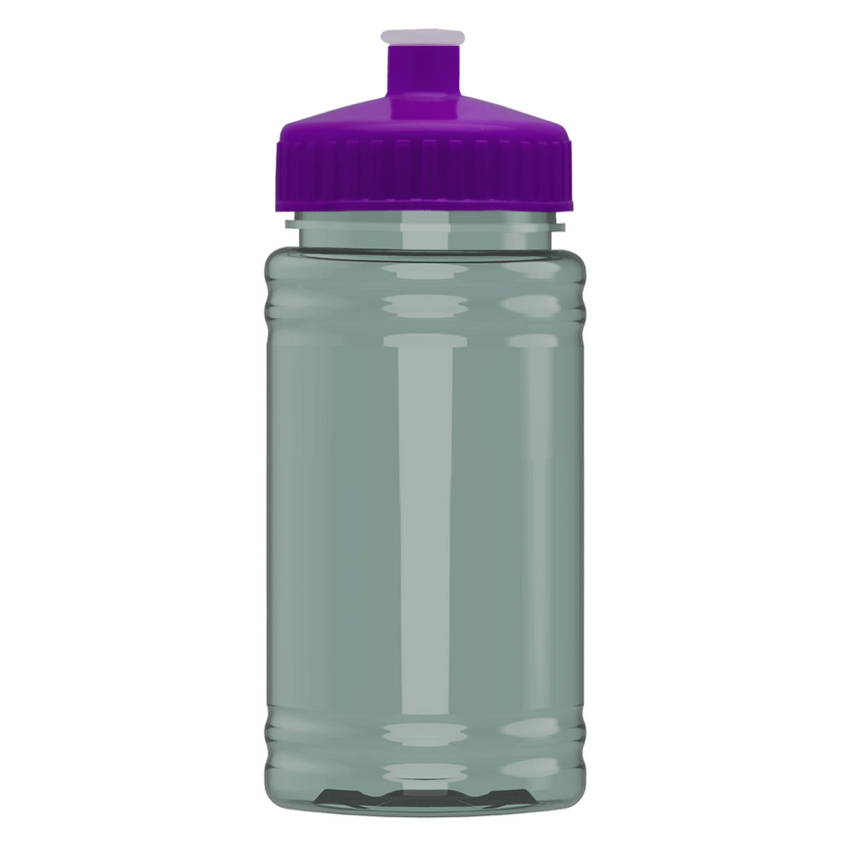 Custom logo Mini RPET Bottle with Push-Pull Lid - 16 oz.