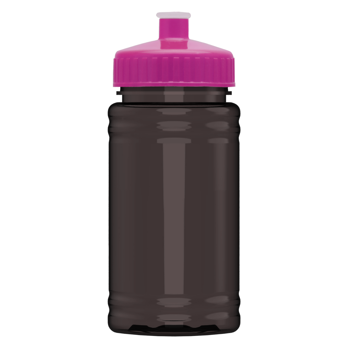 Custom logo Mini RPET Bottle with Push-Pull Lid - 16 oz.