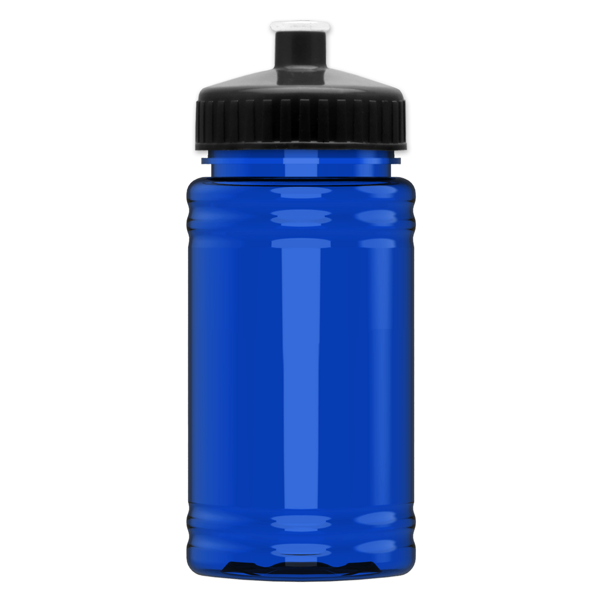 Custom logo Mini RPET Bottle with Push-Pull Lid - 16 oz.