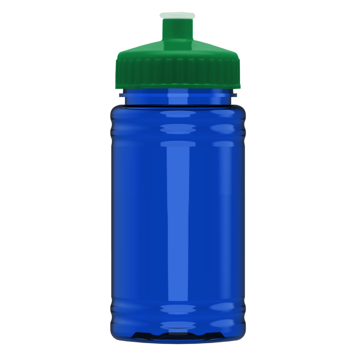 Custom logo Mini RPET Bottle with Push-Pull Lid - 16 oz.