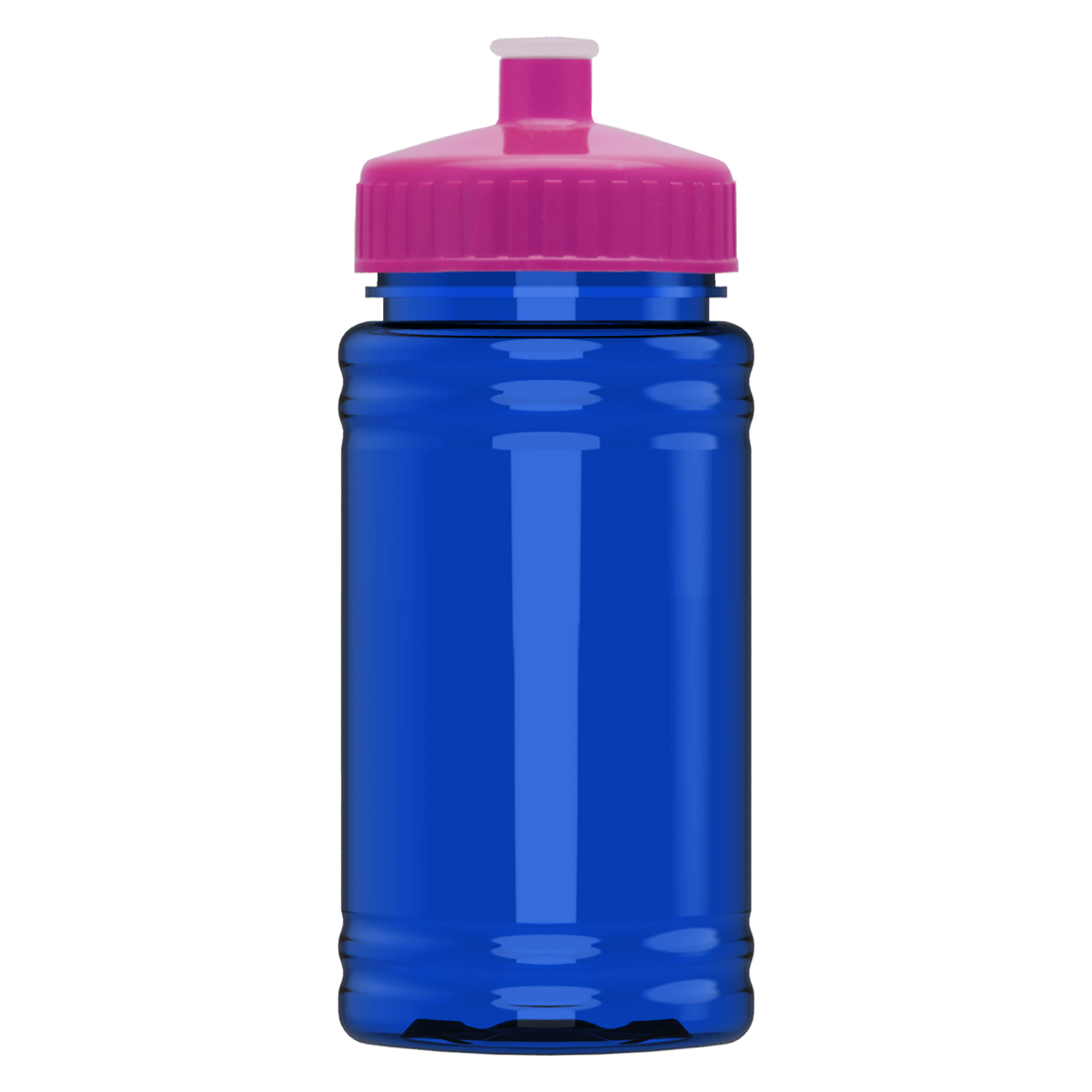 Custom logo Mini RPET Bottle with Push-Pull Lid - 16 oz.