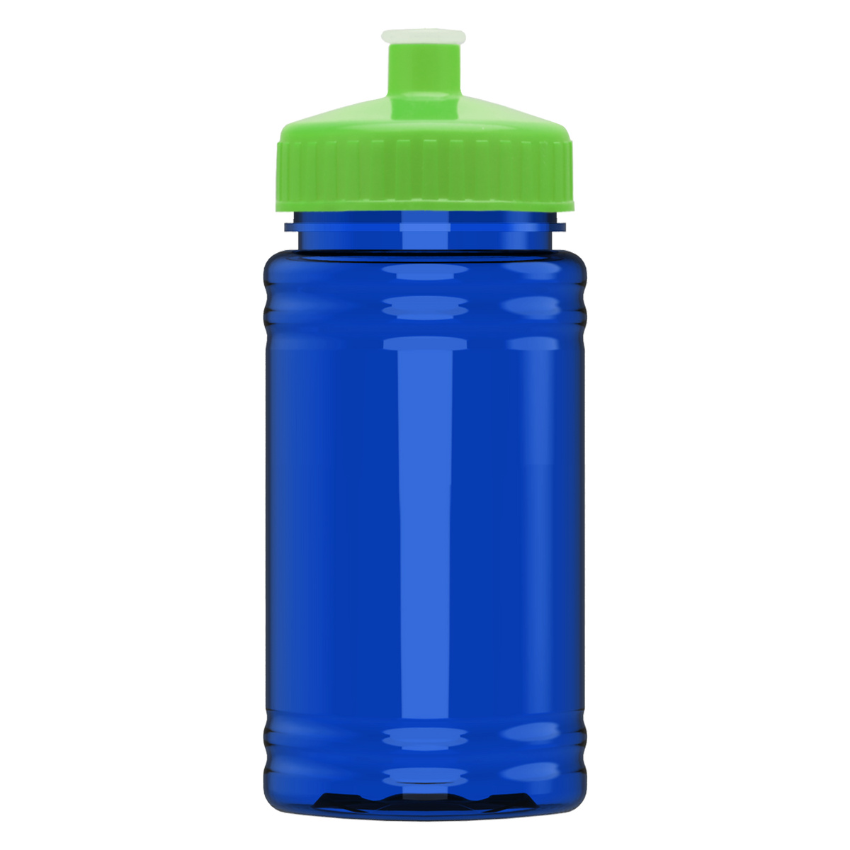 Custom logo Mini RPET Bottle with Push-Pull Lid - 16 oz.