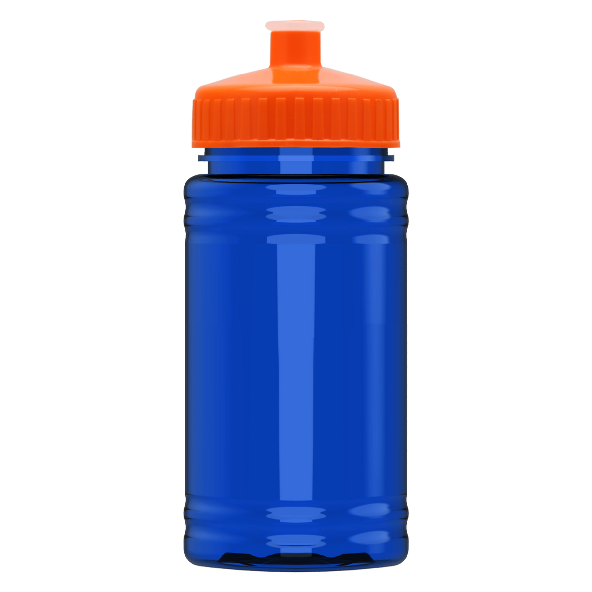 Custom logo Mini RPET Bottle with Push-Pull Lid - 16 oz.