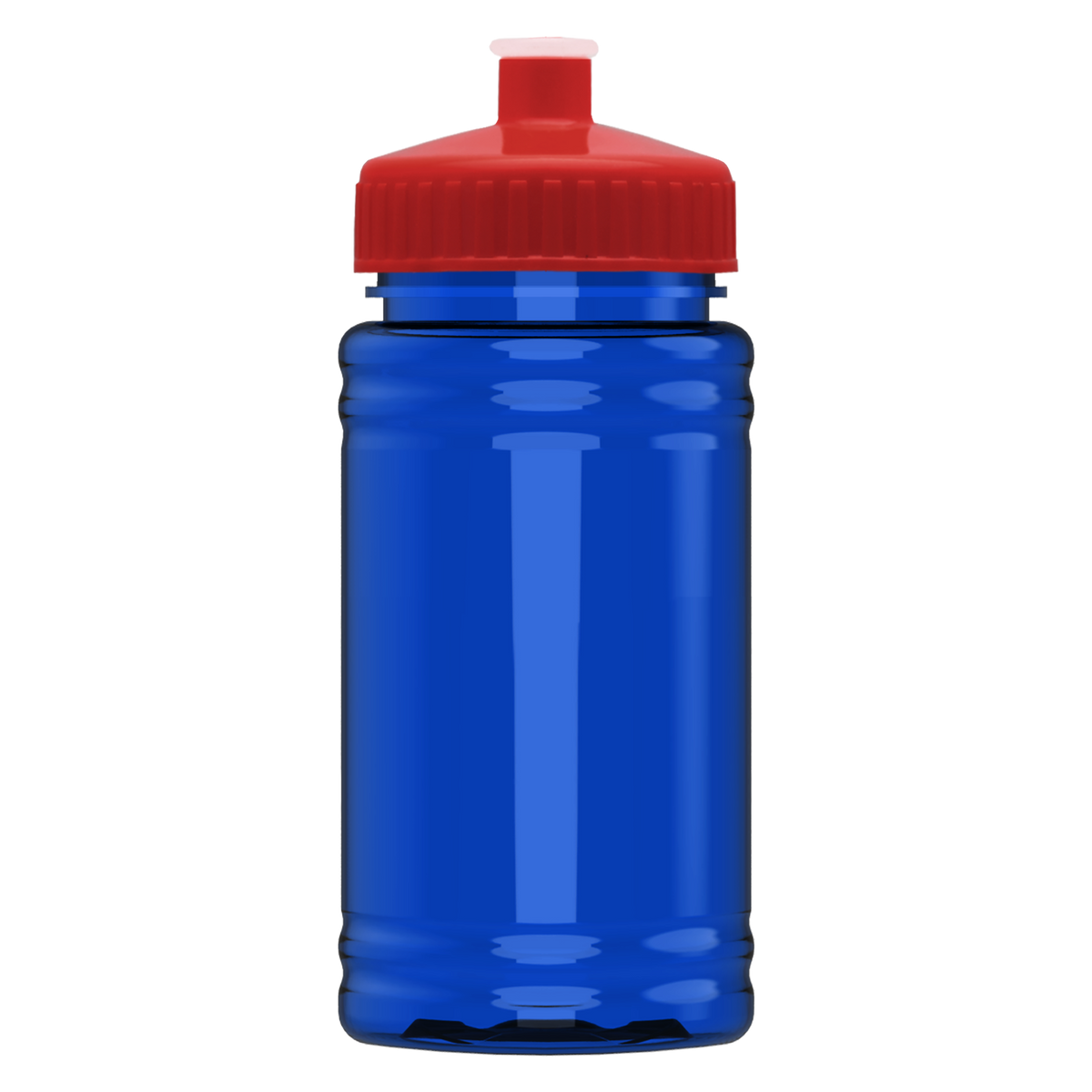 Custom logo Mini RPET Bottle with Push-Pull Lid - 16 oz.