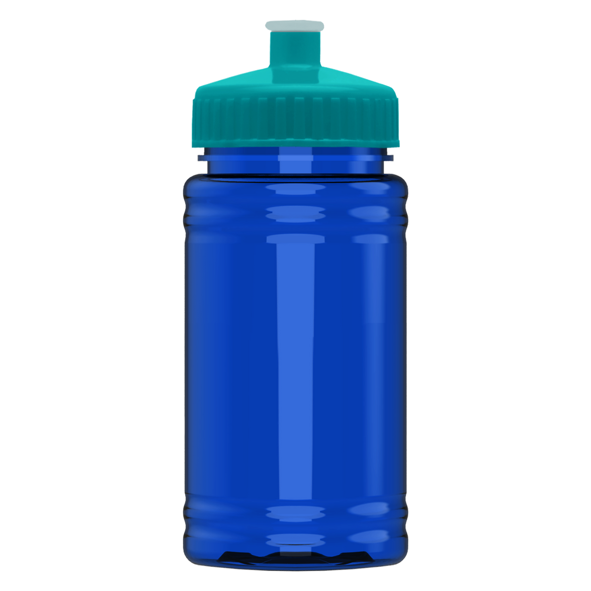 Custom logo Mini RPET Bottle with Push-Pull Lid - 16 oz.
