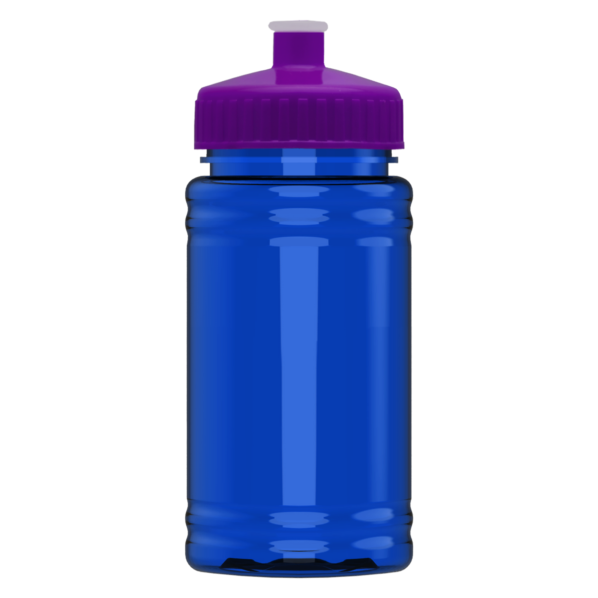 Custom logo Mini RPET Bottle with Push-Pull Lid - 16 oz.