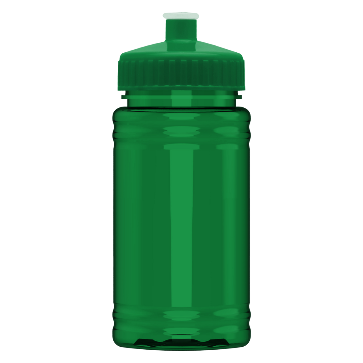 Custom logo Mini RPET Bottle with Push-Pull Lid - 16 oz.