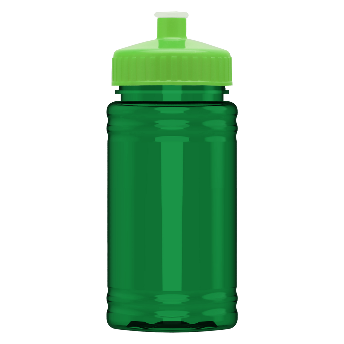 Custom logo Mini RPET Bottle with Push-Pull Lid - 16 oz.