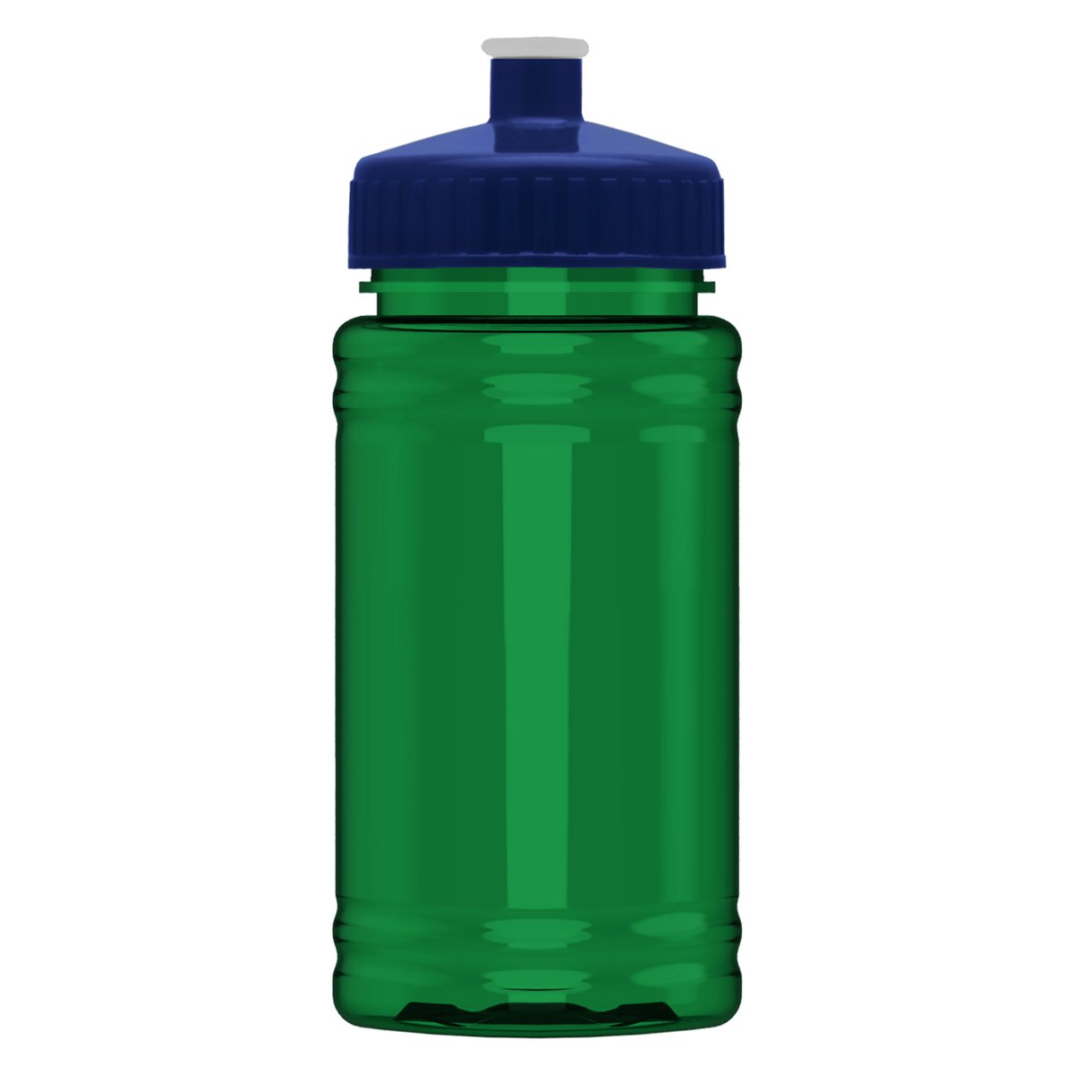 Custom logo Mini RPET Bottle with Push-Pull Lid - 16 oz.