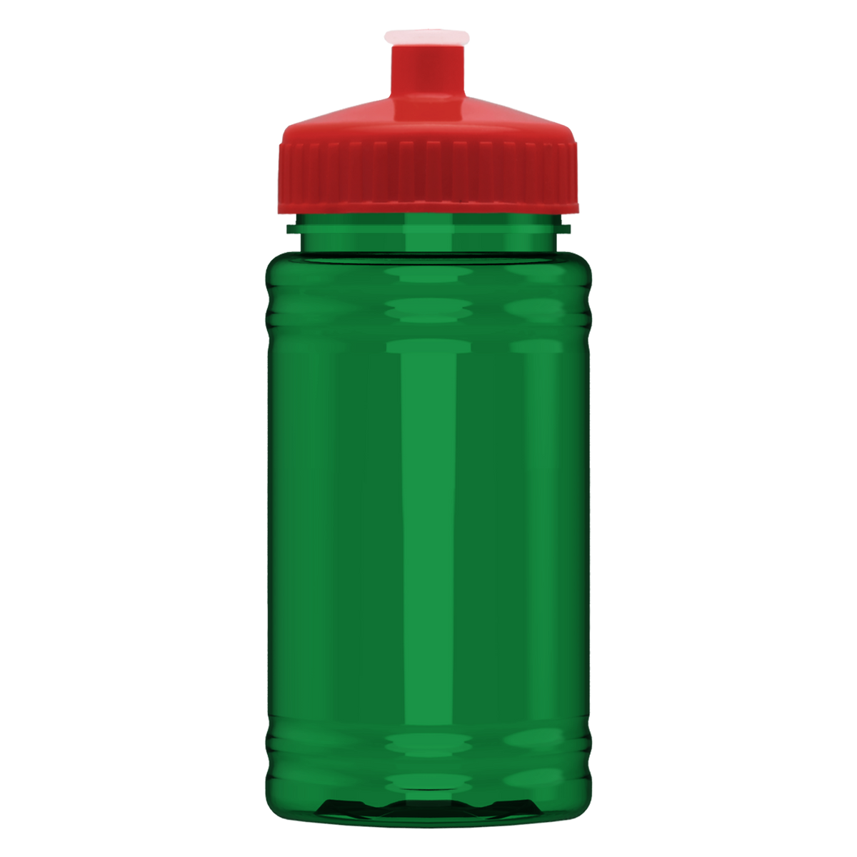 Custom logo Mini RPET Bottle with Push-Pull Lid - 16 oz.