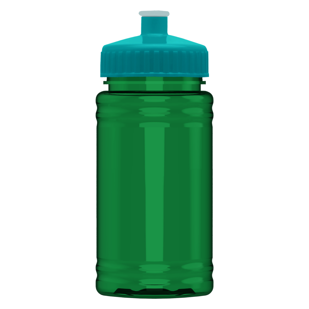 Custom logo Mini RPET Bottle with Push-Pull Lid - 16 oz.