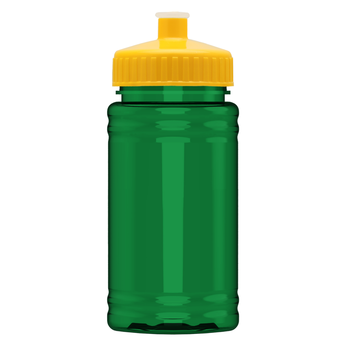 Custom logo Mini RPET Bottle with Push-Pull Lid - 16 oz.