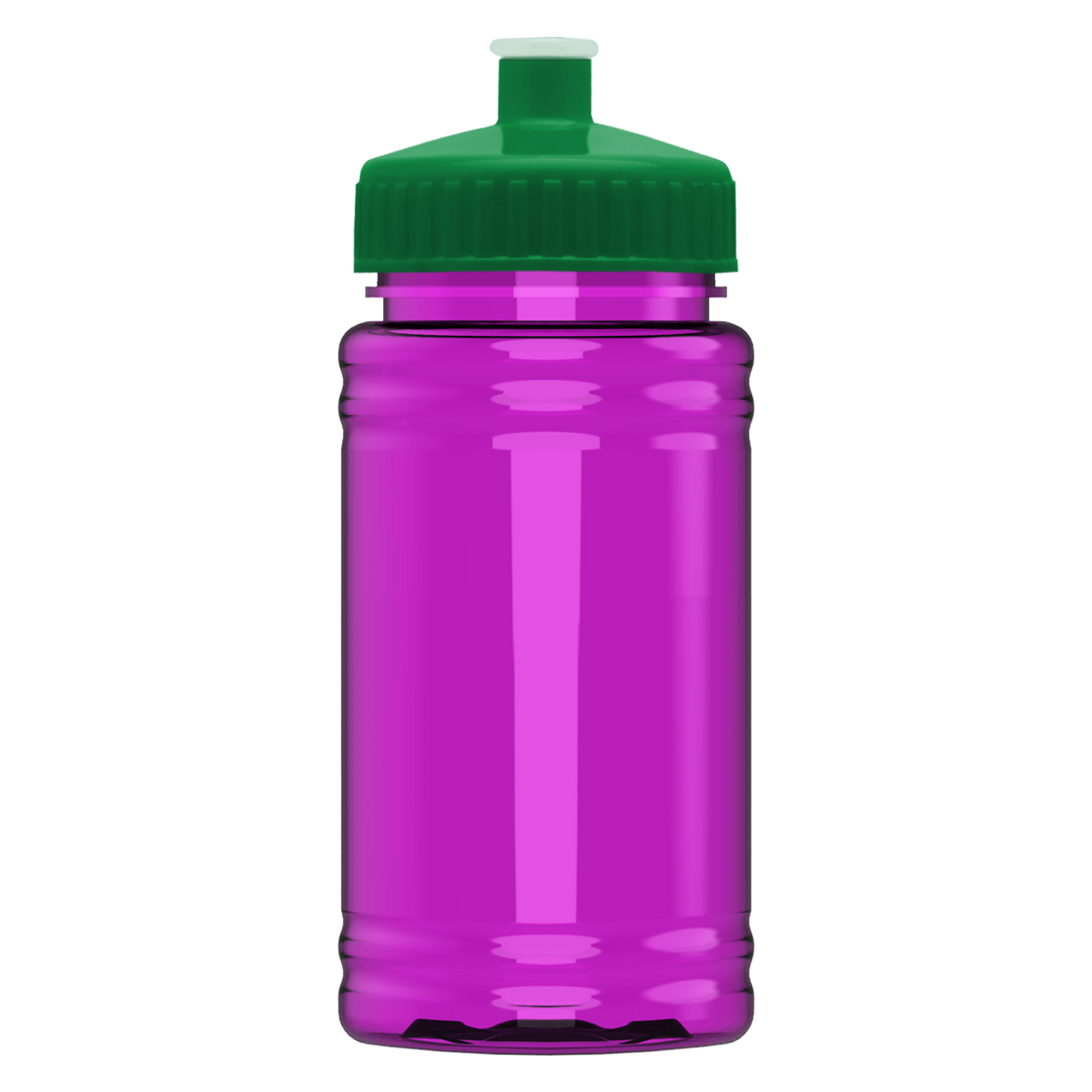 Custom logo Mini RPET Bottle with Push-Pull Lid - 16 oz.