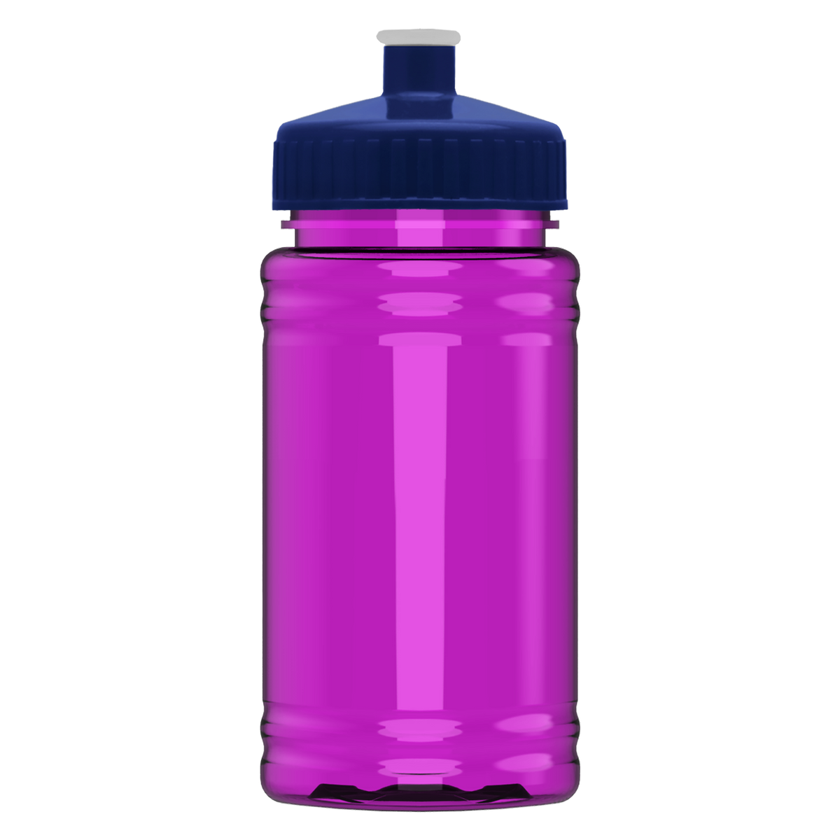 Custom logo Mini RPET Bottle with Push-Pull Lid - 16 oz.