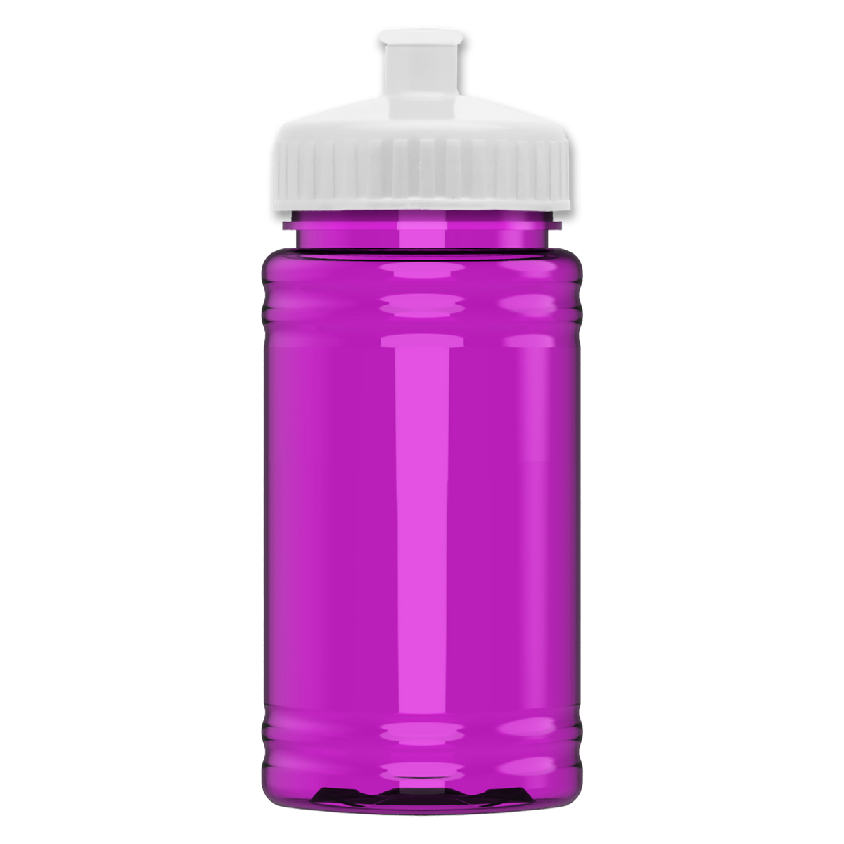 Custom logo Mini RPET Bottle with Push-Pull Lid - 16 oz.