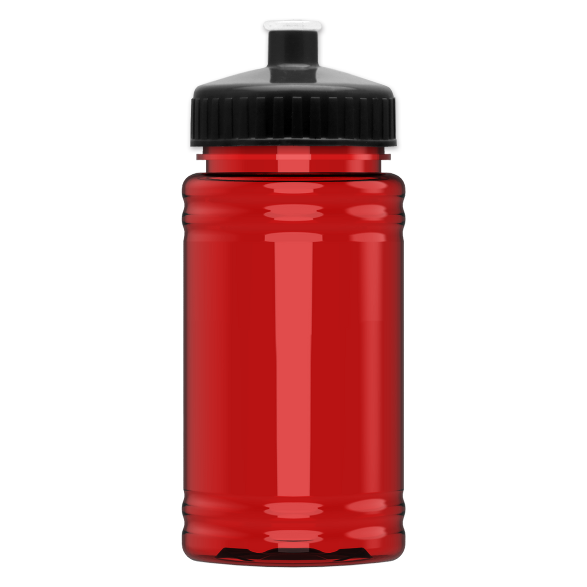 Custom logo Mini RPET Bottle with Push-Pull Lid - 16 oz.