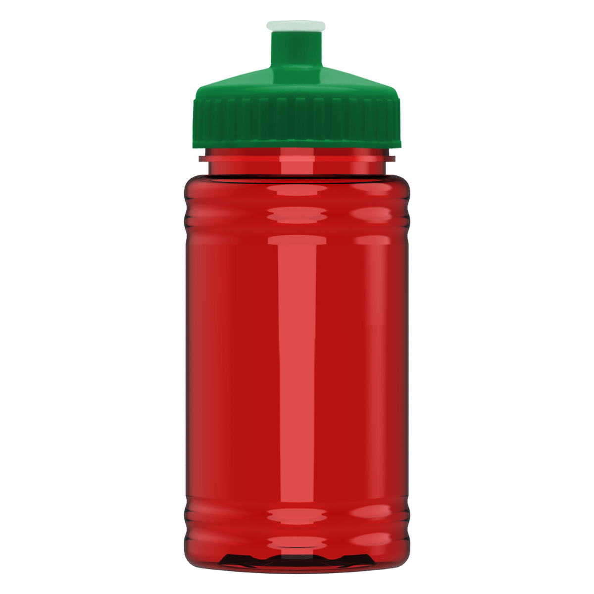 Custom logo Mini RPET Bottle with Push-Pull Lid - 16 oz.