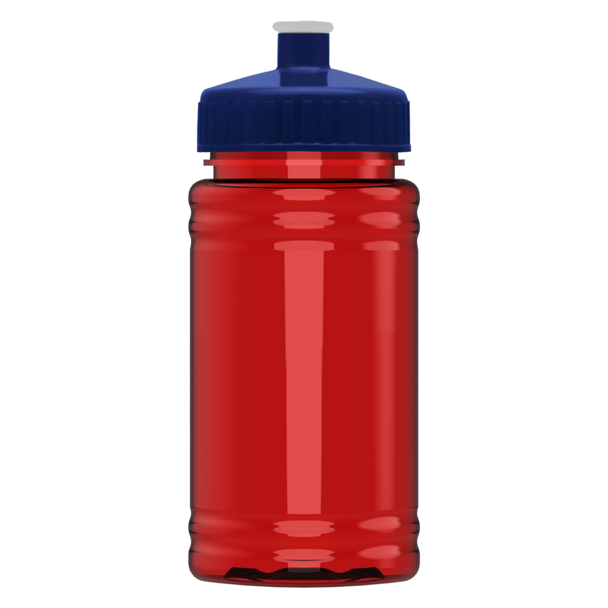 Custom logo Mini RPET Bottle with Push-Pull Lid - 16 oz.