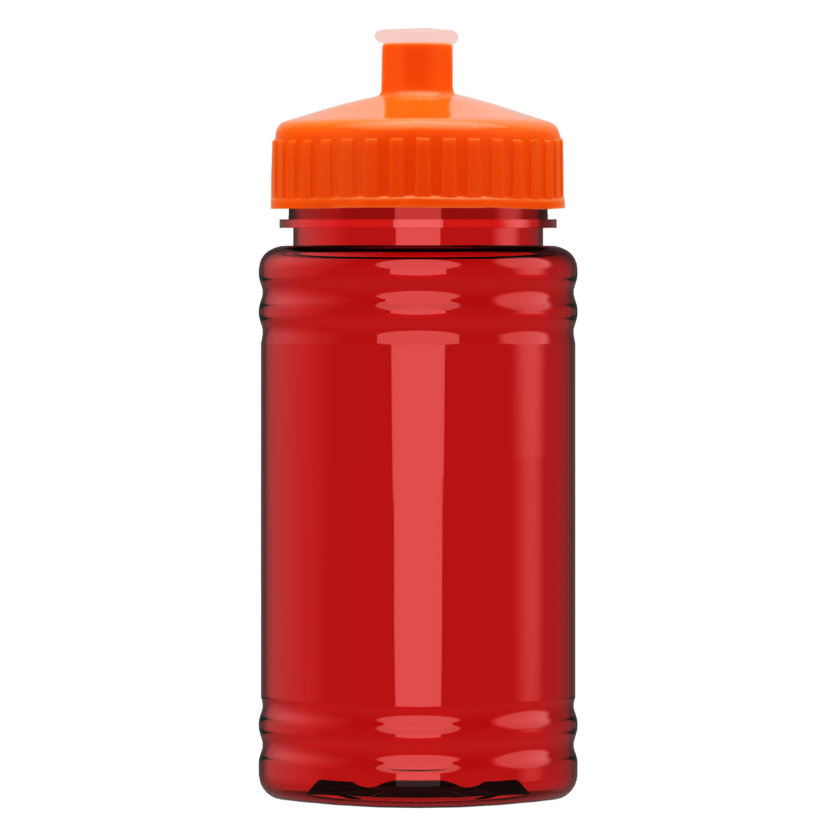 Custom logo Mini RPET Bottle with Push-Pull Lid - 16 oz.