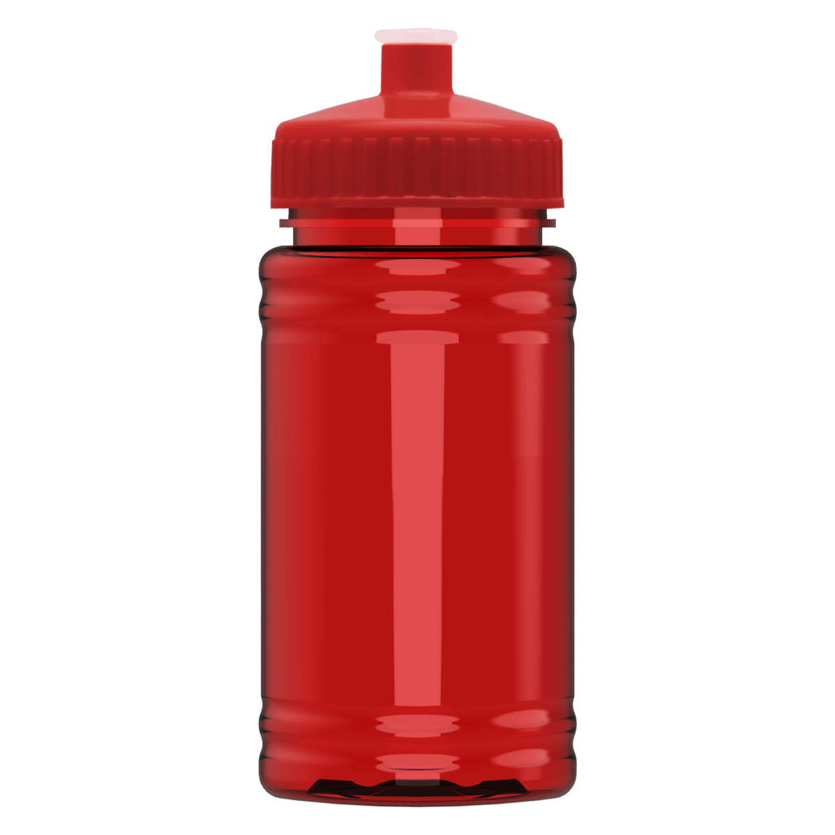 Custom logo Mini RPET Bottle with Push-Pull Lid - 16 oz.